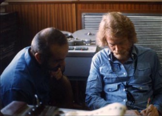 Gerry Mulligan & Astor Piazzolla at the “Summit” recording in MIlano, 1974. Photographs by Pino Prestipino