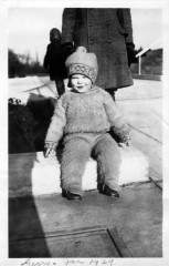 Gerry as a toddler in 1929