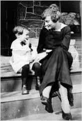 Gerry with his mother Louise
