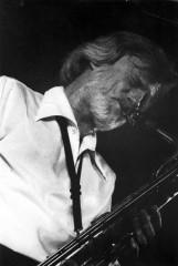 Gerry Mulligan Performing - photo by Franca R. Mulligan